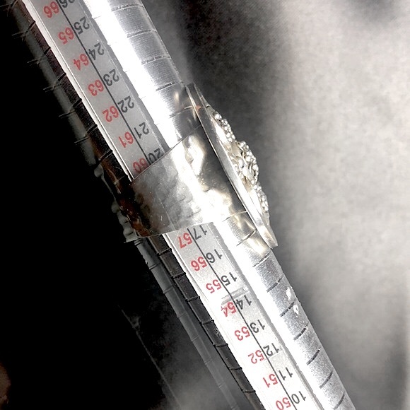 LOIS HILL Sterling Silver Hammered Cigar Band Flower Statement Ring Sz 9 - Picture 12 of 16